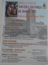Eventi - Nostra Signora di Bonacatu 2016 - Bonarcado - Oristano