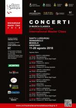 Eventi - International Master Class - Concerti di musica classica - Santu Lussurgiu - Sennariolo - Modolo - Oristano