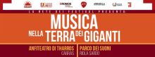 Eventi - Musica nella Terra dei Giganti - Cabras - Riola Sardo - Oristano - Sardegna - Italy