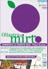 Eventi - Ollastra in mirto 2018 - Ollastra - Oristano