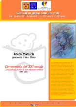 Eventi - Presentazione libro - libro Cenerentola del XXI secolo Cenusareasa, storia di una badante romena di Rocco Marascia - Oristano