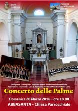 Eventi - Concerto delle Palme - Abbasanta - Oristano