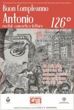 Eventi - Buon Compleanno Antonio! recital concerto e letture - Ales - Oristano