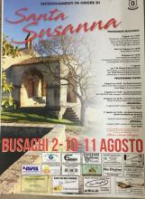 Eventi - Santa Susanna - Programma 2018 - Busachi - Oristano
