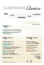 Eventi - La Settimana Classica - Ghilarza - Oristano