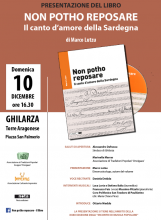 Eventi - Presentazione del libro Non potho reposare a Ghilarza - Ghilarza - Oristano