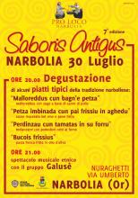 Eventi - Saboris Antigus 2016 - Narbolia - Oristano
