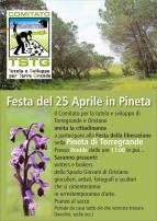 Evento Animazione Culturale Festa del 25 aprile in Pineta Torregrande Oristano